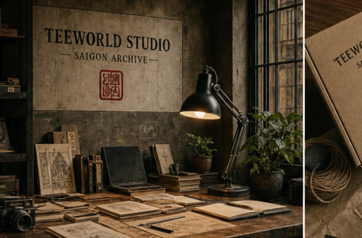 Không gian tư liệu của Teeworld Studio