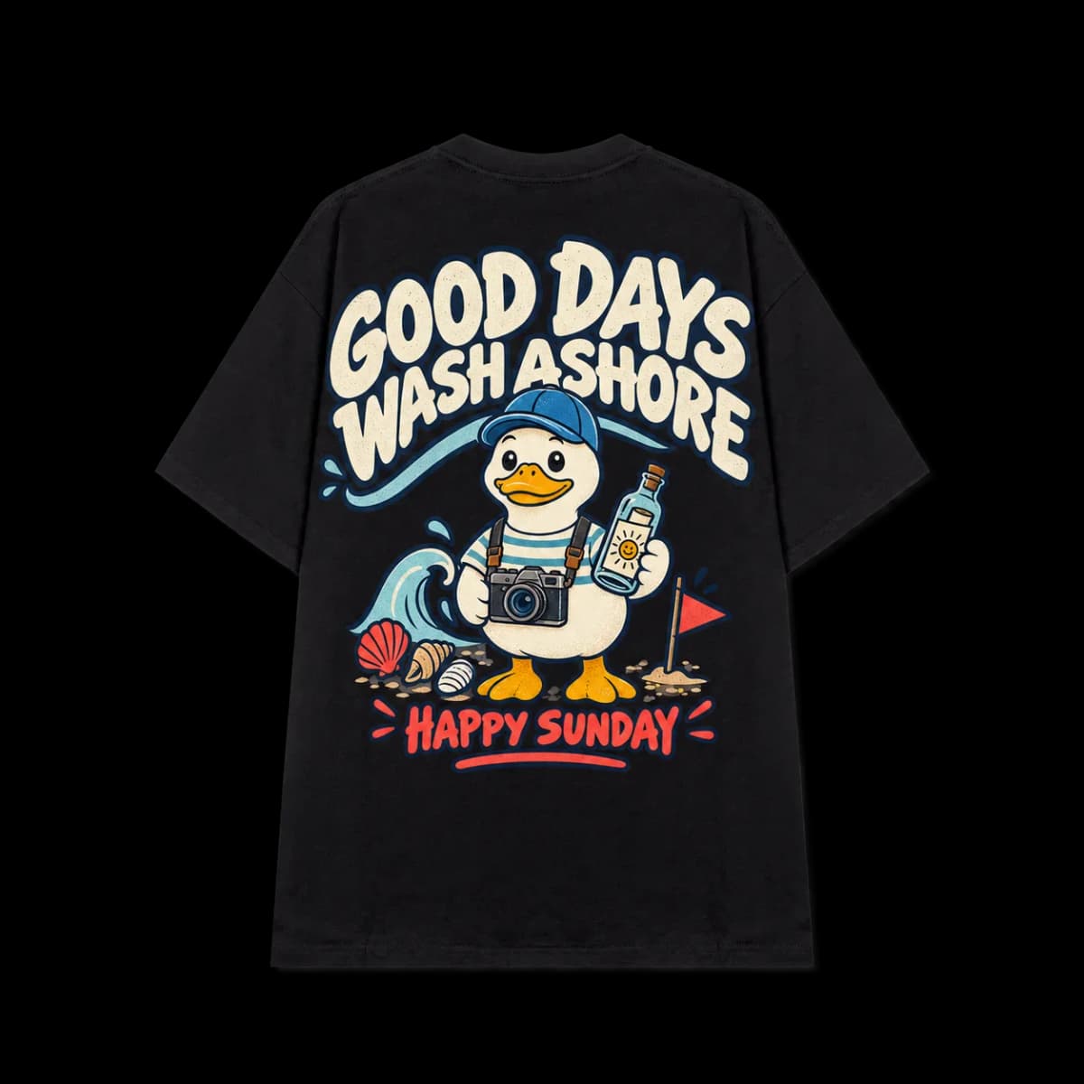 Ảnh sản phẩm Áo Happy Sunday — Good Days Wash Ashore