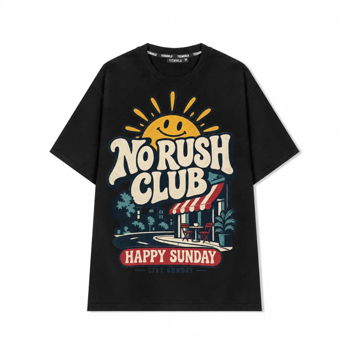 Ảnh sản phẩm Áo Happy Sunday — No Rush Club