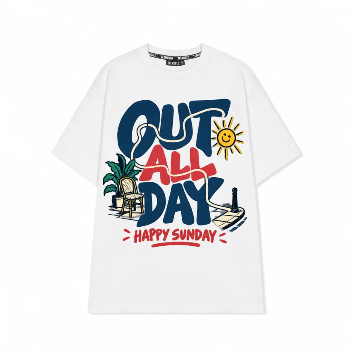 Ảnh sản phẩm Áo Happy Sunday — Out All Day