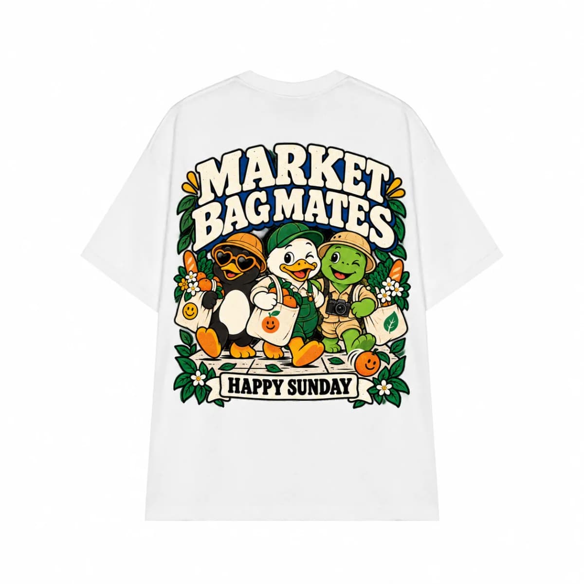 Ảnh sản phẩm Áo Happy Sunday — Market Bag Mates