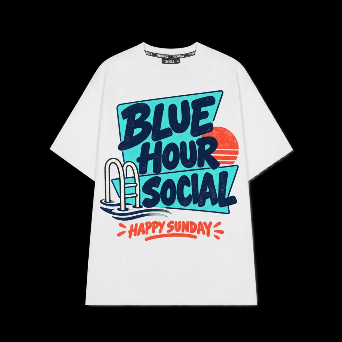 Ảnh sản phẩm Áo Happy Sunday — Blue Hour Social