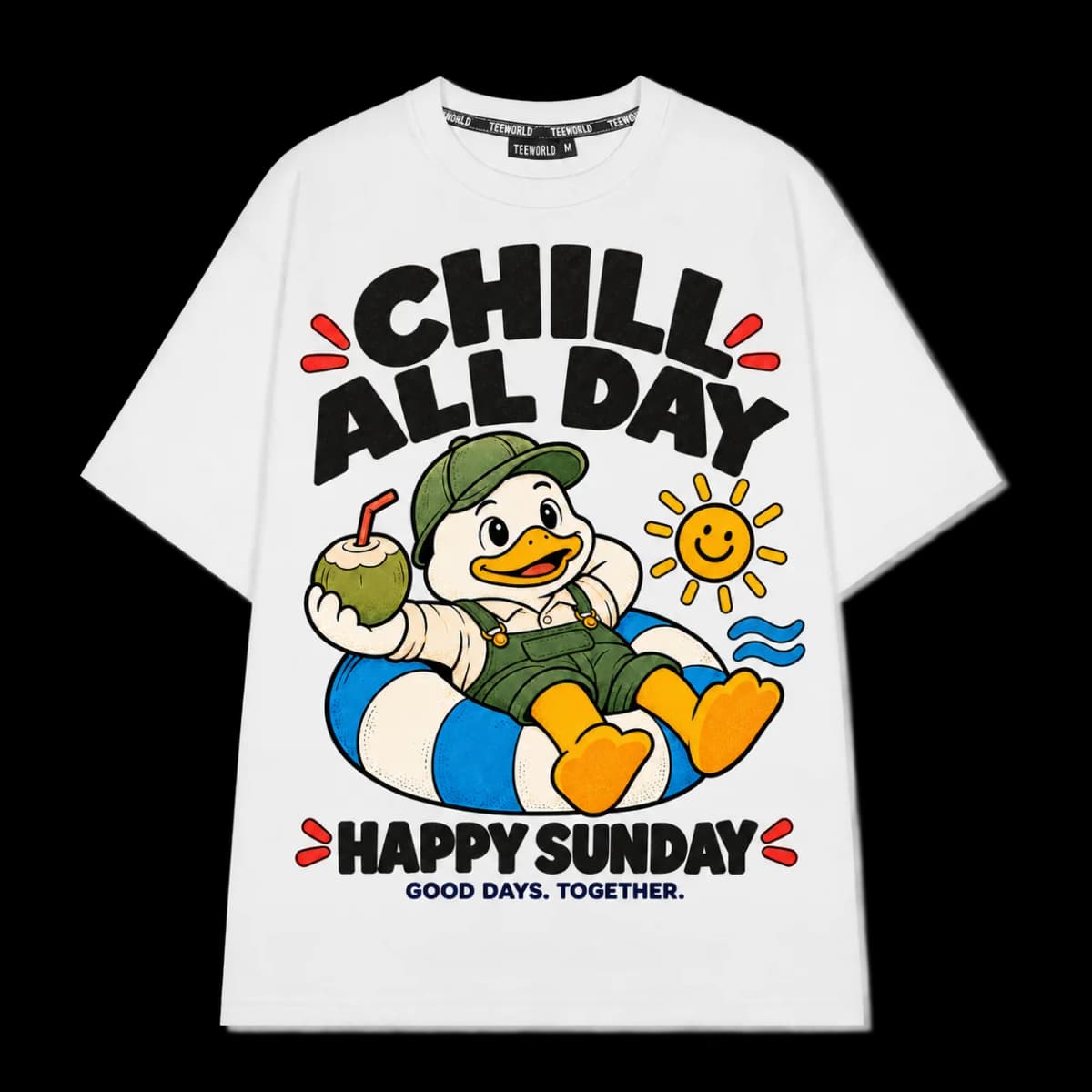 Ảnh sản phẩm Áo Happy Sunday — Chill All Day