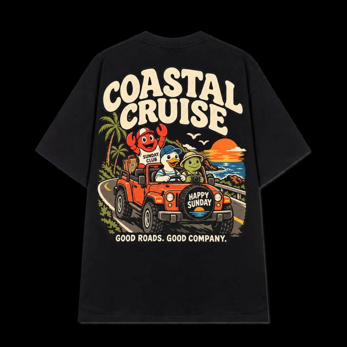 Ảnh sản phẩm Áo Happy Sunday — Coastal Cruise