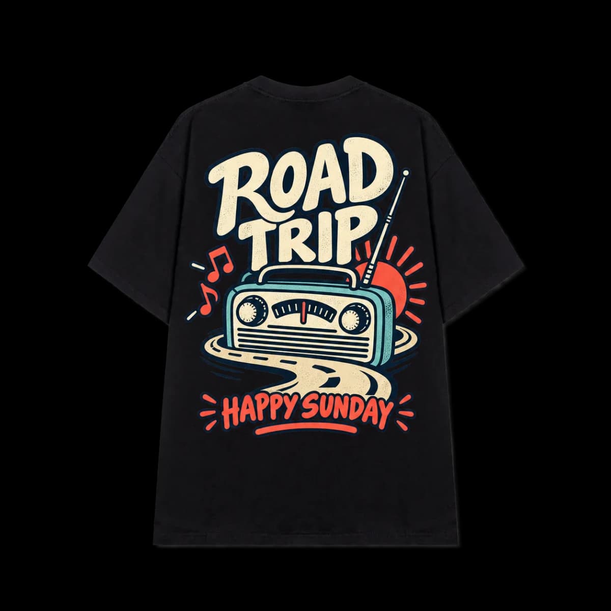 Ảnh sản phẩm Áo Happy Sunday — Road Trip Radio