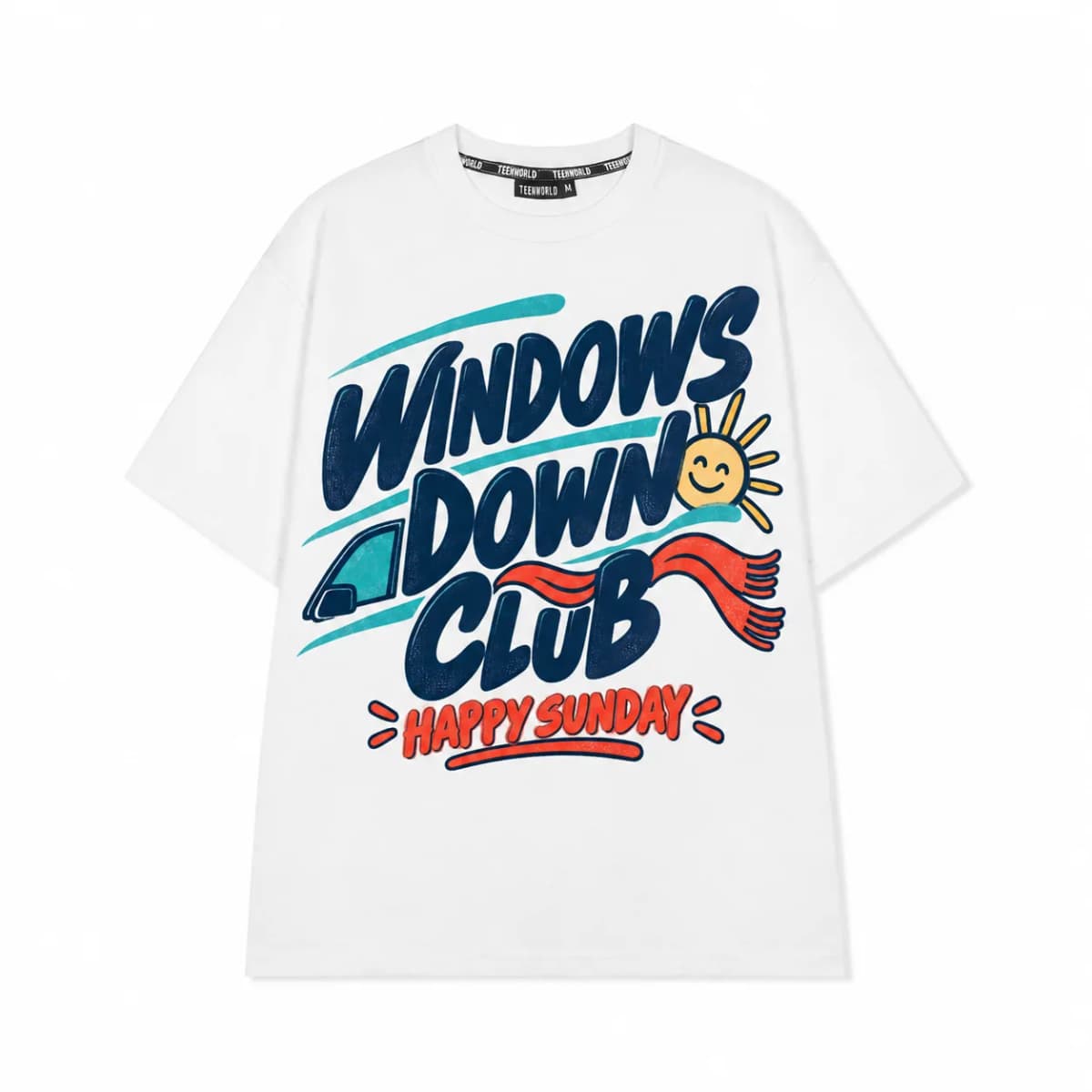 Ảnh sản phẩm Áo Happy Sunday — Windows Down Club